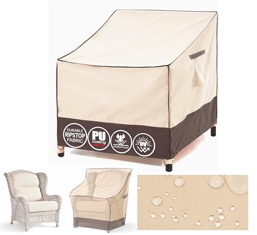 F&J Outdoors Abdeckung Gartenstühle Wasserdicht 102x102x66/91cm Gartenstuhl Abdeckung Gartenmöbel Schutz Abdeckungen Schutz vor Schnee und Frost, wasserdicht und sonnengeschützt Schutzabdeckung F&J Outdoors Abdeckung Gartenstühle Wasserdicht 102x102x66/91cm Gartenstuhl Abdeckung Gartenmöbel Schutz Abdeckungen Schutz vor Schnee und Frost, wasserdicht und sonnengeschützt Schutzabdeckung von F&J Outdoors