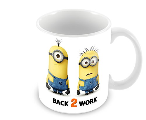 Einfach Unverbesserlich Minion Back 2?Arbeit Tasse, Keramik wei? Steinware???von FT von F&T