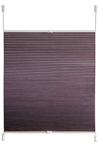 F&T Honeycomb Wabenplissee, Polyester, Silber, Grau, 100 x 140 cm von F&T