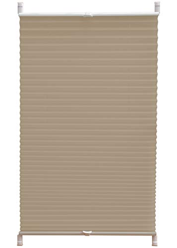 F&T Plissee, Polyester, Beige, 100 x 140 cm von F&T