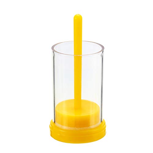 TF Bienenkönigin Flasche Bee Catcher gelb Kunststoff Farm Marker Flasche Plunger Beekeeper Tool Markieren von Bienen Queens Imkerei Ausrüstung von TF