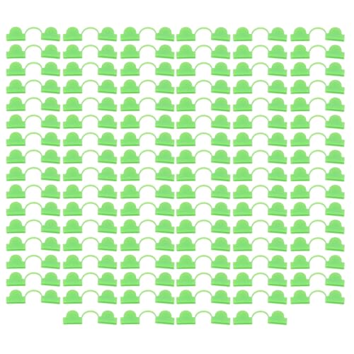 100pcs 6mm Plastik -Gewächshausklammern Doppelkopfklemmen für Gartenrefen Schatten Net Film Tunnel Support (5mm) von F&Y