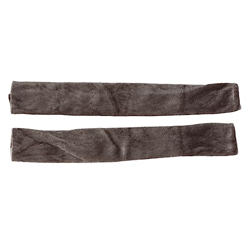 2pcs Kühlschrankgriffe - einstellbare Stoffschutz für Kühlschrank, Geschirrspüler, Ofen, Mikrowelle (Grau) von F&Y