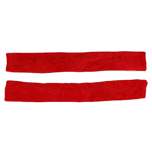 2pcs Kühlschrankgriffe - einstellbare Stoffschutz für Kühlschrank, Geschirrspüler, Ofen, Mikrowelle (Rot) von F&Y