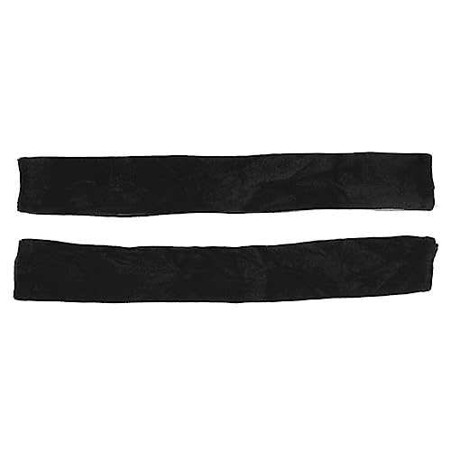 2pcs Kühlschrankgriffe - einstellbare Stoffschutz für Kühlschrank, Geschirrspüler, Ofen, Mikrowelle (Schwarz) von F&Y
