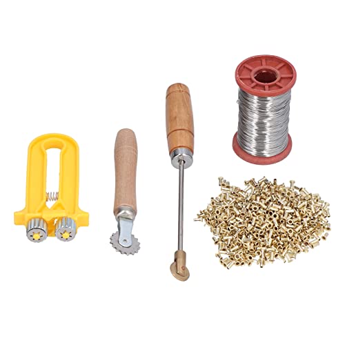 Imkerei-Starter-Set mit Drahteinbettung, Rahmenspanner und Kupferösen – unverzichtbare Werkzeuge und Zubehör für Anfänger bis erfahrene Imker Imkerei-Starter-Set mit Drahteinbettung, Rahmenspanner und Kupferösen – unverzichtbare Werkzeuge und Zubehör für Anfänger bis erfahrene Imker von F&Y