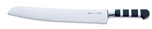 F. DICK Brotmesser, Sägemesser, 1905 (Messer mit Klinge 32 cm, X50CrMoV15 Stahl, nichtrostend, 56° HRC) 8193932, Schwarz von F. DICK