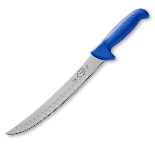 F. DICK Zerlegemesser, Metzgermesser ErgoGrip (Messer mit Klinge 26 cm, X55CrMo14 Stahl, nichtrostend, 56 HRC) 82425261K, Blau von F. DICK