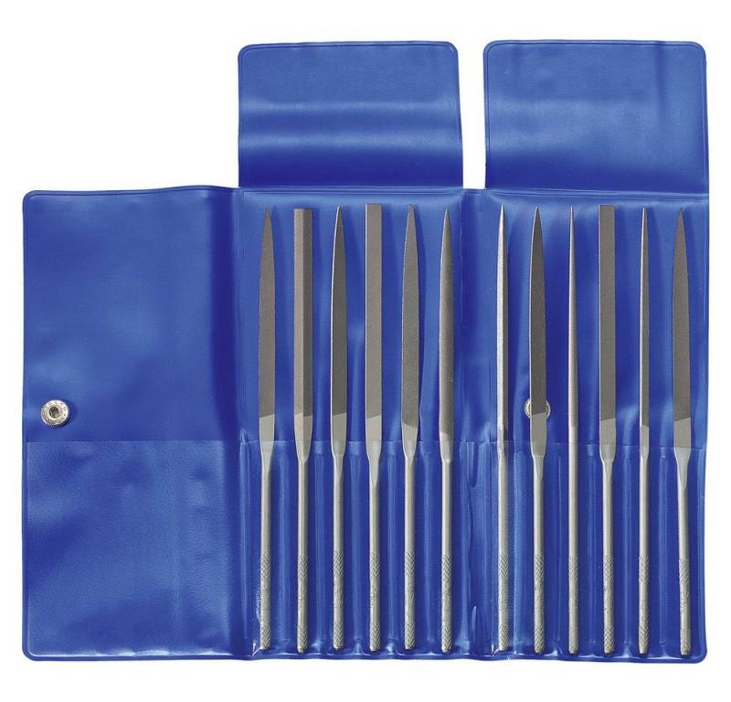 F. DICK Feile Dick 21001420 Nadelfeilen-Satz 140/2, 12-tl Plastiktasche Länge 140 m von F. DICK