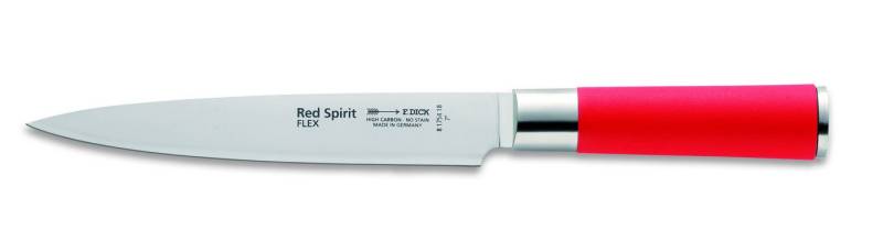 F. DICK Filetiermesser Dick Filetiermesser Red Spirit flexibel 18 cm Messer 8175418 von F. DICK