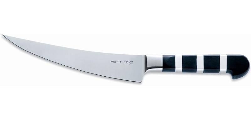 F. DICK Fleischmesser Dick Zerlegemesser 1905 Küchenmesser Klinge 18 cm X50CrMoV15 Stahl von F. DICK