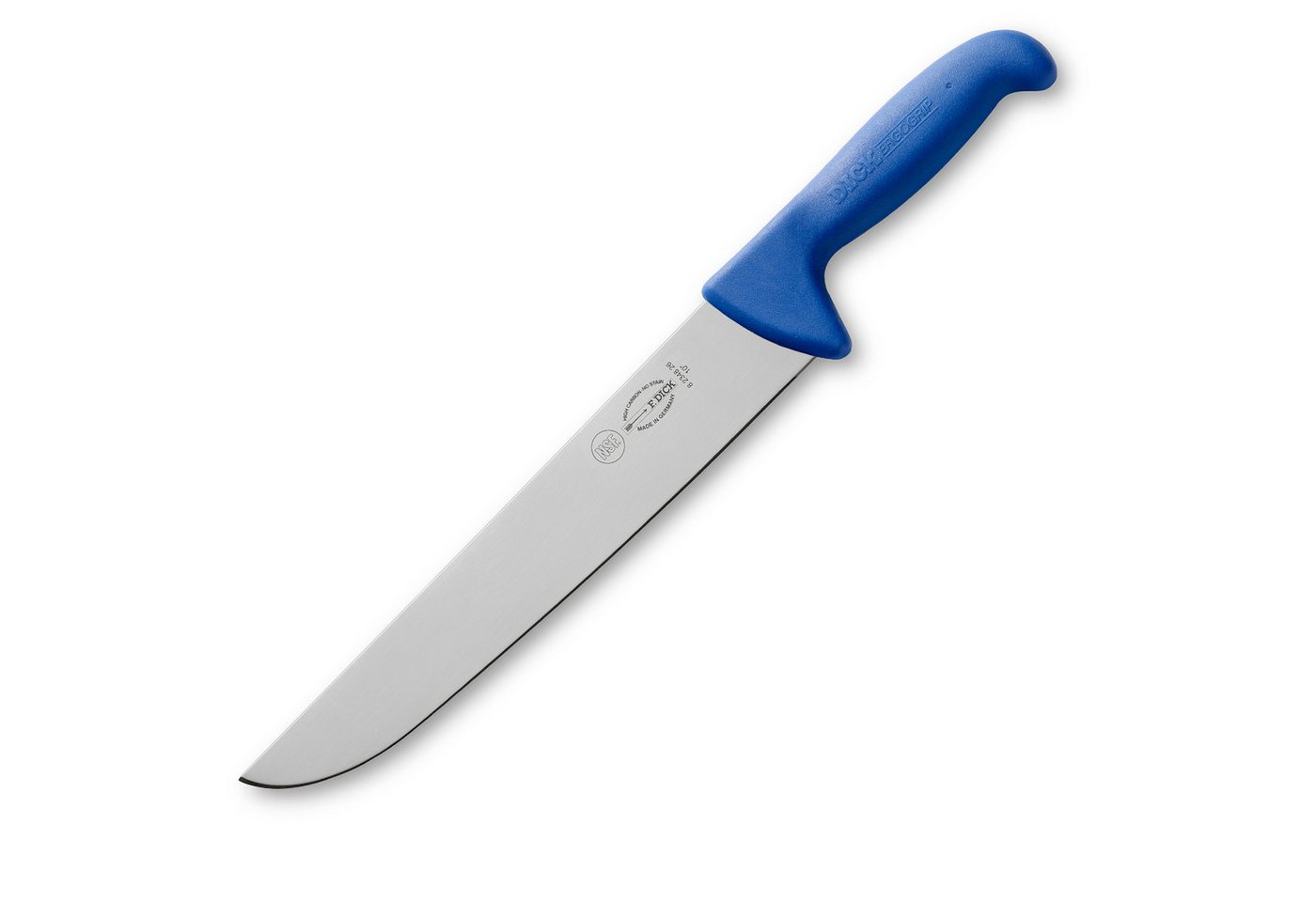 F. DICK Fleischmesser F. DICK Blockmesser Hackmesser ErgoGrip Messer mit Klinge 26 cm von F. DICK