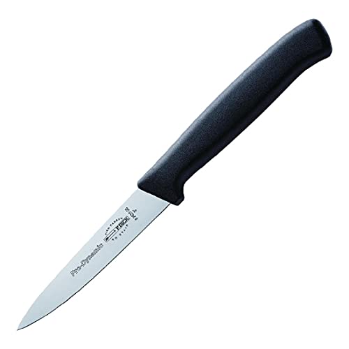 F. DICK Küchenmesser, ProDynamic (Messer mit Klinge 8 cm, X55CrMo14 Stahl, nichtrostend, 56° HRC) 82620082, Schwarz von F. DICK