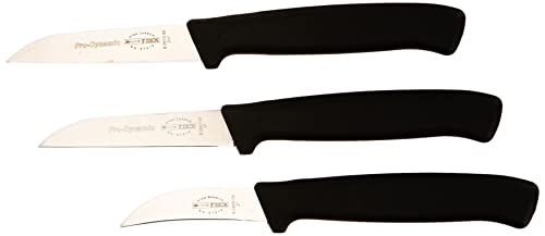 F. DICK Küchenmesser Set ProDynamic 3-TLG (je 1x Küchenmesser mit/ohne Wellenschliff, 1 Schälmesser) 85700042 von F. DICK