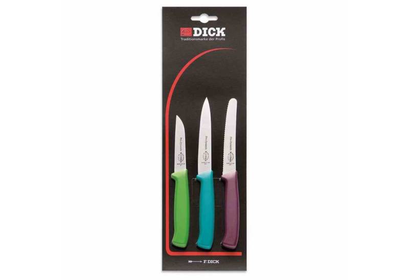 F. DICK Messer-Set Küchenmesser-Set bunt Pro Dynamic 3tlg Küchenmesser Messer Küchen F. DICK Messer-Set Küchenmesser-Set bunt Pro Dynamic 3tlg Küchenmesser Messer Küchen von F. DICK