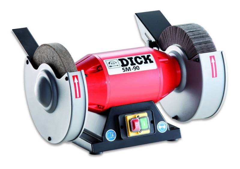F. DICK Bandschleifer F. DICK Lamellenschleifmaschine SM-90 (Balliger Schliff von F. DICK
