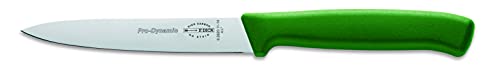 F. DICK ProDynamic Küchenmesser (Klingenlänge 11 cm, grün, Kochmesser für kleine Schneidaufgaben, Klinge X55CrMo14 Stahl, Härte 56° HRC) 82620112-14 von F. DICK