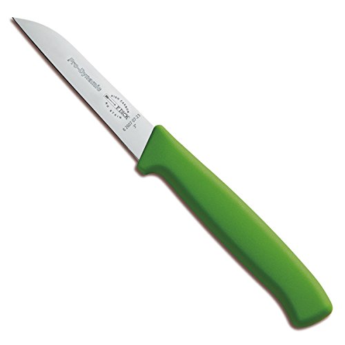 F. Dick ProDynamic Küchenmesser (Klingenlänge 7 cm, apfelgrün, Küchenmesser für kleine Schneidaufgaben, Klinge X55CrMo14 Stahl, Härte 56° HRC, Gemüsemesser) 82607072-23 von F. Dick
