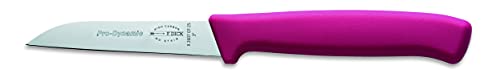 F. DICK ProDynamic Küchenmesser (Klingenlänge 7 cm, pink, Küchenmesser für kleine Schneidaufgaben, Klinge X55CrMo14 Stahl, Härte 56° HRC, Gemüsemesser) 82607072-25 von F. DICK