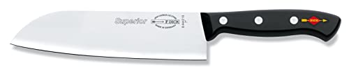 F. Dick Santoku, Küchenmesser, Superior (Messer mit Klinge 18 cm, X55CrMo14 Stahl, nichtrostend, 56° HRC), Legierter von F. Dick