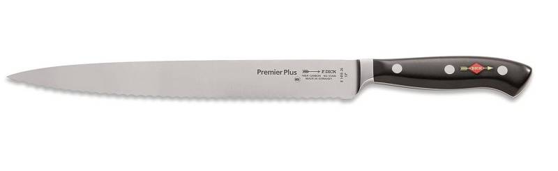 F. DICK Tranchiermesser F. DICK Premier Plus Tranchiermesser mit Wellenschliff Klinge 26 cm von F. DICK