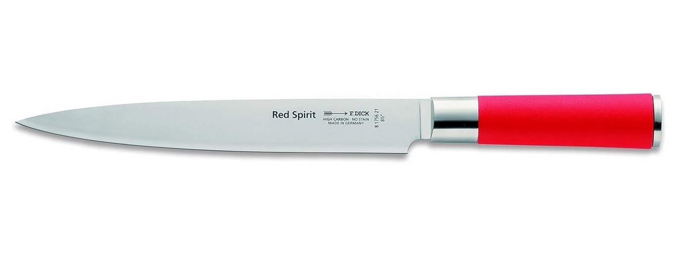 F. DICK Tranchiermesser F. DICK Tranchiermesser Red Spirit Küchenmesser Klinge 21cm X55CrMo14 von F. DICK