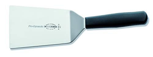 F. DICK Winkelplatte, Imbisspalette (Spachtel, Tortenplatte, zum Teilen, Bestreichen von Tortenböden; 8,5 x 12 cm) 81335122, Schwarz,Silber von F. DICK