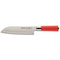 Santokumesser 18 cm 'Red Spirit' Kullenschliff von F. DICK