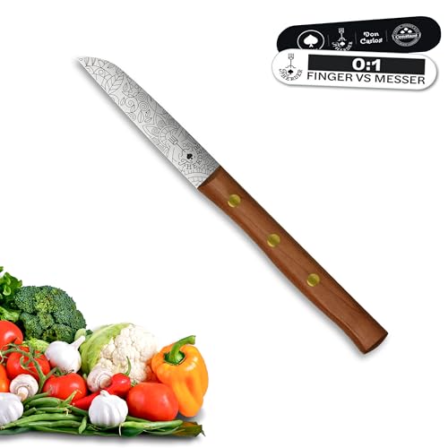 Premium Gemüsemesser - Extra Scharf, Allzweckmesser, Solingen, Schälmesser, Küchenmesser, Kneipchen, edler Holzgriff, Rostfrei Premium Gemüsemesser - Extra Scharf, Allzweckmesser, Solingen, Schälmesser, Küchenmesser, Kneipchen, edler Holzgriff, Rostfrei von F. Herder