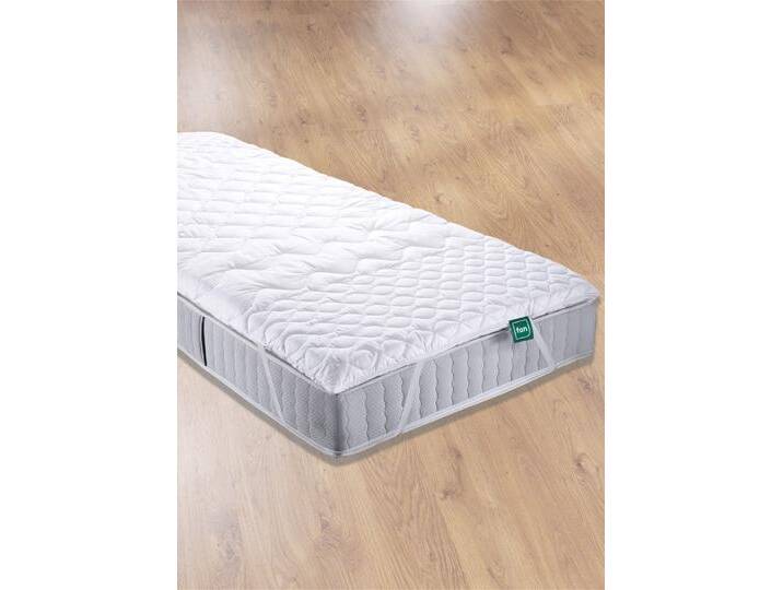 7-Zonen-Kaltschaum-Topperauflage von f.a.n. mit Baumwollbezug, Größe 138 (180/200 cm) von F.A.N.-Frankenstolz-Schlafkomfort