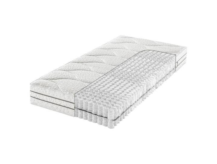 FAN TASCHENFEDERKERNMATRATZE, Weiß, H2, Füllung: Polyester, 100x200 cmes Vertrauen - OEKO-TEX®, Made in Germany, Härtegradauswahl, Über- und von F.A.N.-Frankenstolz-Schlafkomfort