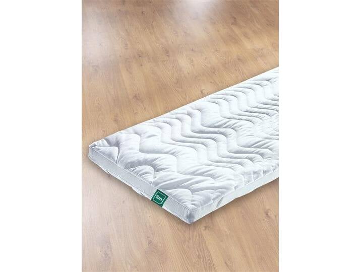 f.a.n. Komfortschaum-Topperauflage Luxus Wellness, Größe 134 (120/200 cm), Weiss von F.A.N.-Frankenstolz-Schlafkomfort