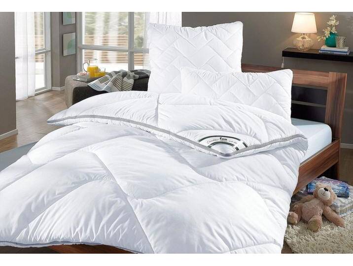 fan Microfaserbettdecke Climacontrol® II, Bettdecken für den Winter, Made in Germany, Füllung: 100% Polyester, Bezug: 100% Baumwolle, Bettdecke 135x200 cm, 155x220 cm und weiteren Größen von F.A.N.-Frankenstolz-Schlafkomfort