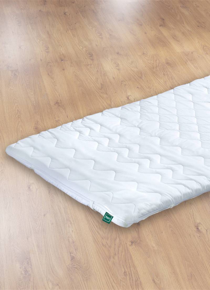 f.a.n. Matratzen-Komfortschaumtopper Zugentlastung, Größe 131 (90/190 cm), Weiss von fan