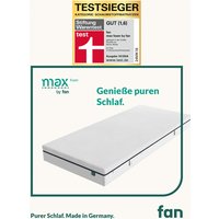 TESTSIEGER Mehrzonen-Matratze „max foam by fan“ von fan