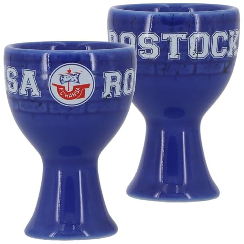 F.C. Hansa Rostock Eierbecher Mauer (2er-Set) von F.C. Hansa Rostock