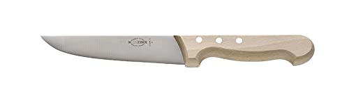 F.Dick Gummimesser (Klinge: 15cm; gerader Rücken; Holzgriff; Carbonstahl) 60348150 von F.Dick