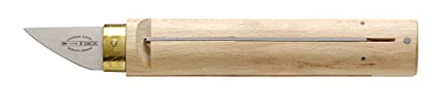 F.DICK Trennmesser (Länge: 17cm; gerader Rücken; verstellbarer Holzgriff; Schneide gebogen; Carbonstahl) 63542000 von F. DICK
