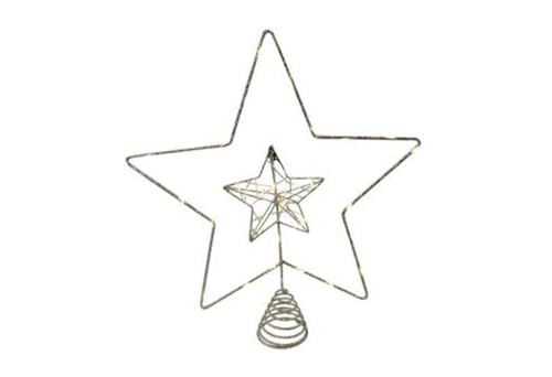 F.G.F. Import Export Linie Metal Stern Gold Lumin 30 x 32, wie Foto, Einheitsgröße von F.G.F. Import Export