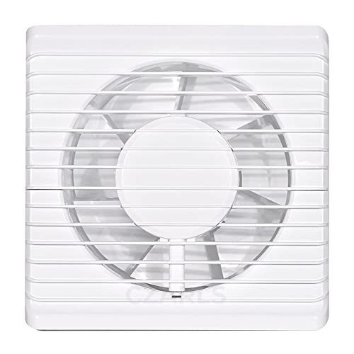 F.H. ANA Badlüfter Wandlüfter Ventilator Ø 100 mm Nachlauf/Timer - Weiß (Durchmesser: Ø 100, Funktion: Nachlauf/Timer) von F.H. ANA