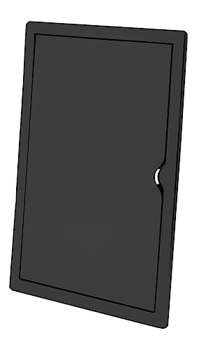 Revisionstür Revisionsklappe Wartungsklappe ABS Kunststoff Graphit - Größe wählbar (Graphit/Größe: 200 x 300 mm) von F.H. ANA