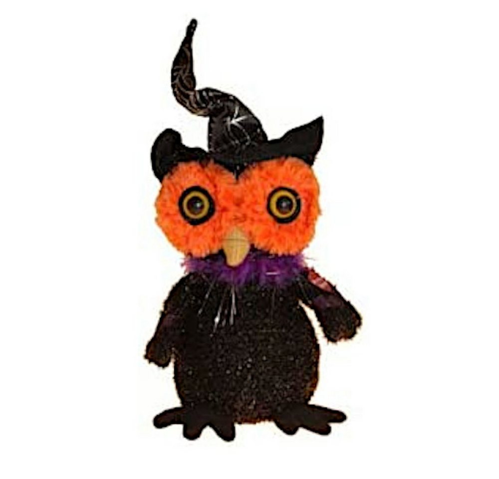 F.I.G. Dekofigur Halloween Dekoration - Eule mit Sound (20cm), mit Sound & Musik von F.I.G.