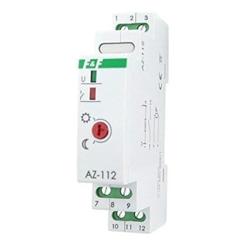 Dämmerungsschalter mit hermetische Sonde Ø10 Dämmerungssensor F&F AZ-112 1061 von F2