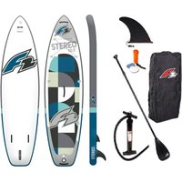 F2 Inflatable SUP-Board "Stereo 10,5 grey", (Packung, 5 tlg.) von F2