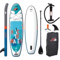 F2 SUP-Board "Surfer Kid", (mit Paddel, Pumpe und Transportrucksack), Stand Up Paddling von F2