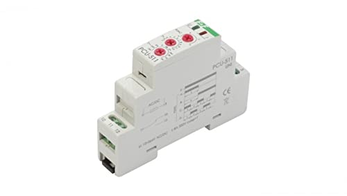 Zeitrelais 1P 8A 0,1sek-576h 12-264V AC/DC Multifunktionale PCU-511UNI f&f 5908312591351 von F2