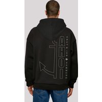 F4NT4STIC Kapuzenpullover "Ahoi Anker Outlines Knut & Jan Hamburg", Print von F4nt4stic