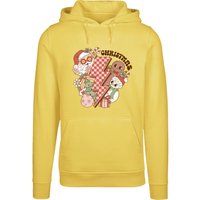 F4NT4STIC Kapuzenpullover "Groovy Christmas Flash Cozy Vibes", Premium Qualität von F4nt4stic