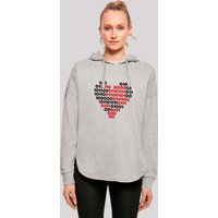 F4NT4STIC Kapuzenpullover "I love you 01001001 Binary Code Herz Valentinstag", Premium Qualität von F4nt4stic