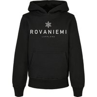 F4NT4STIC Kapuzenpullover "Schneeflocke Winter Lappland" Weihnachten, Geschenk, Logo von F4nt4stic